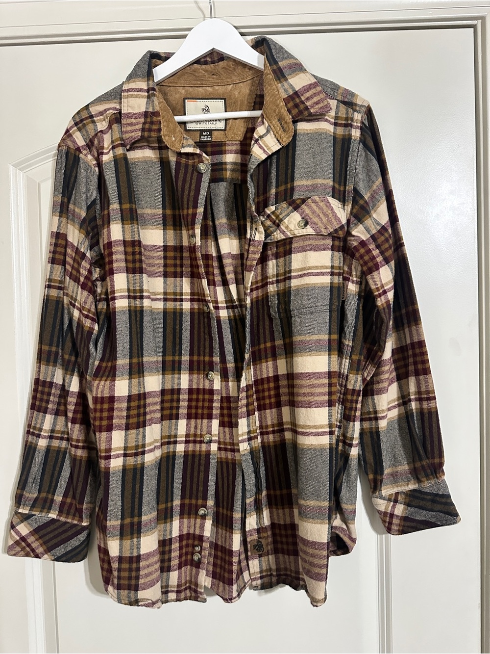 Legendary Whitetails Plaid Flannel Shirt